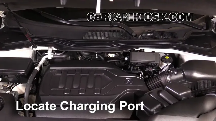 2016 Acura MDX SH-AWD 3.5L V6 Air Conditioner Recharge Freon